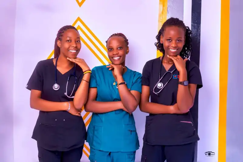 Members of the Ebenezer Clinic team